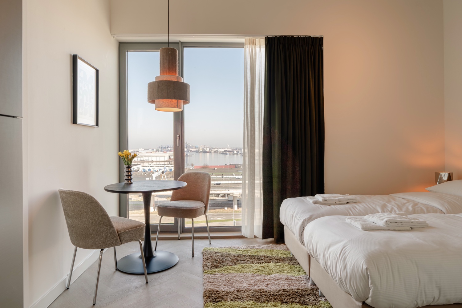 Terras in Makerstoren appartement