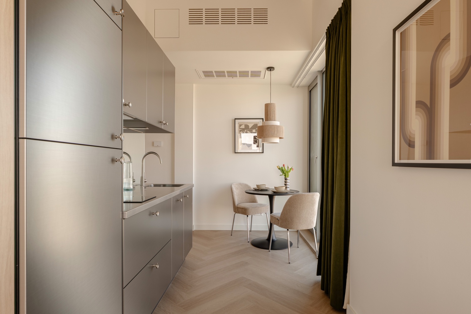 Zithoek in Makerstoren appartement