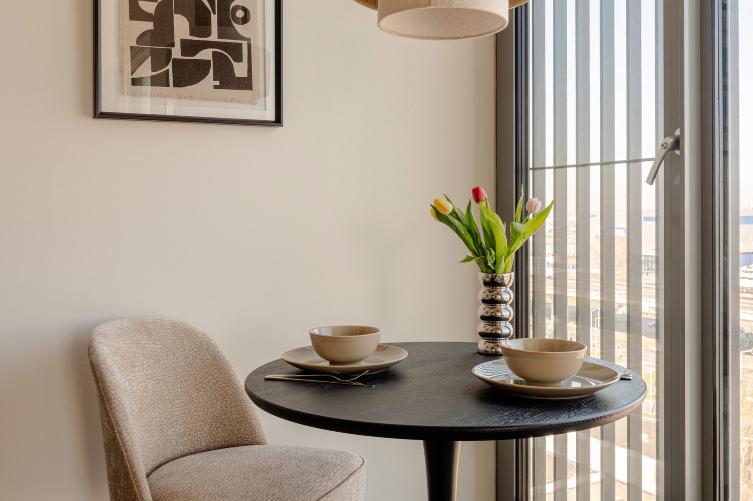 Terras in Makerstoren appartement