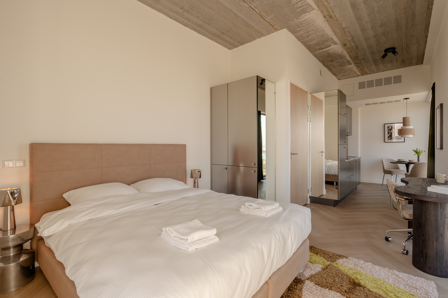 Werkplek in Makerstoren appartement